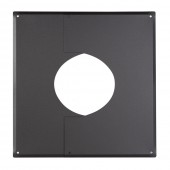 Декоративная пластина BLACK 0-5* диаметр дымохода: 250 мм