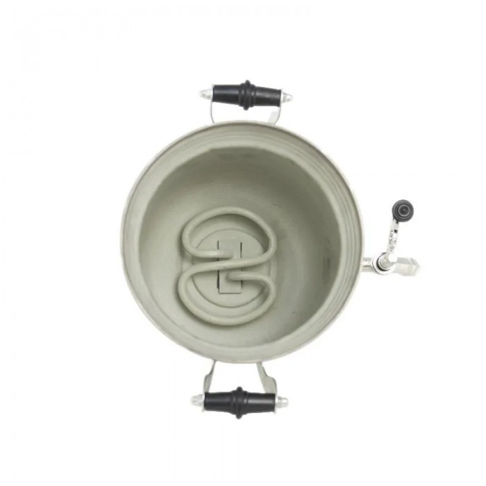 Электрический самовар с автоотключением 3 л «Банка» никелированный