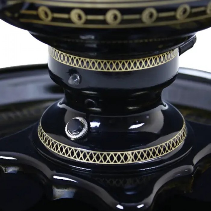 Электрический самовар с автоотключением 3 л «Банка» в наборе с росписью «Чукотка»