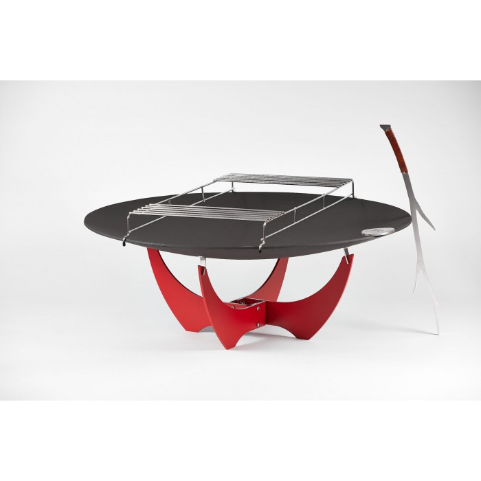 Чаша для костра UP!FLAME Premier Steel Cup 850 Premier black/red