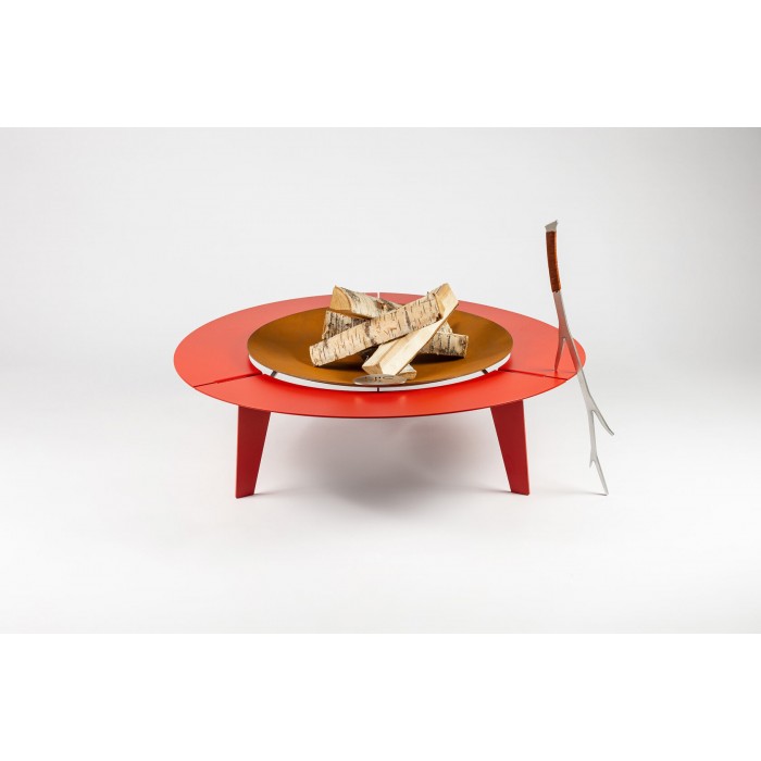 Чаша для костра UP!FLAME Uniq Steel Cup 850 Uniq red