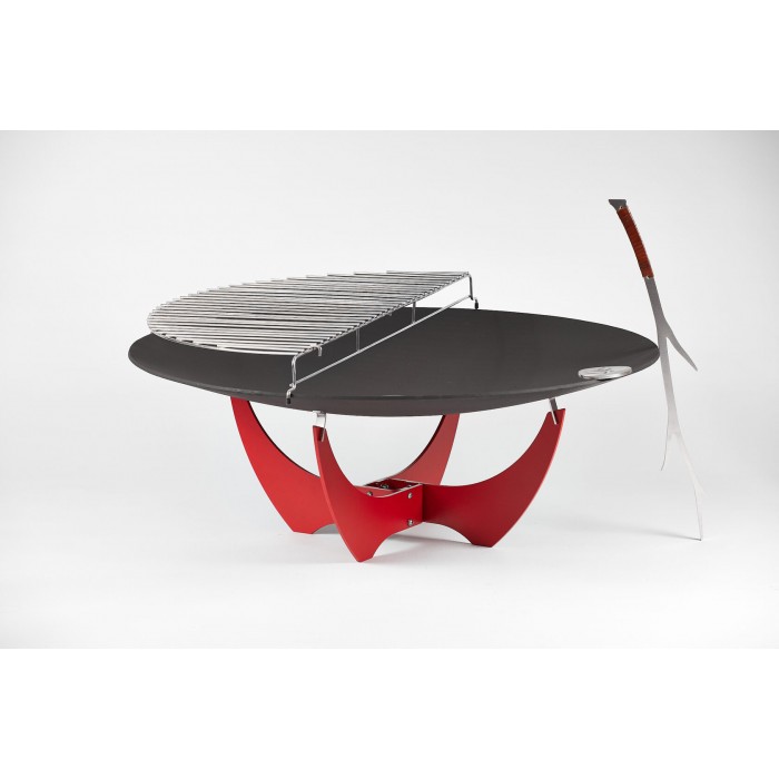 Чаша для костра UP!FLAME Premier Steel Cup 850 Premier black/red