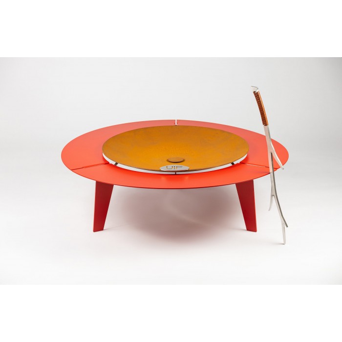 Чаша для костра UP!FLAME Uniq Steel Cup 850 Uniq red