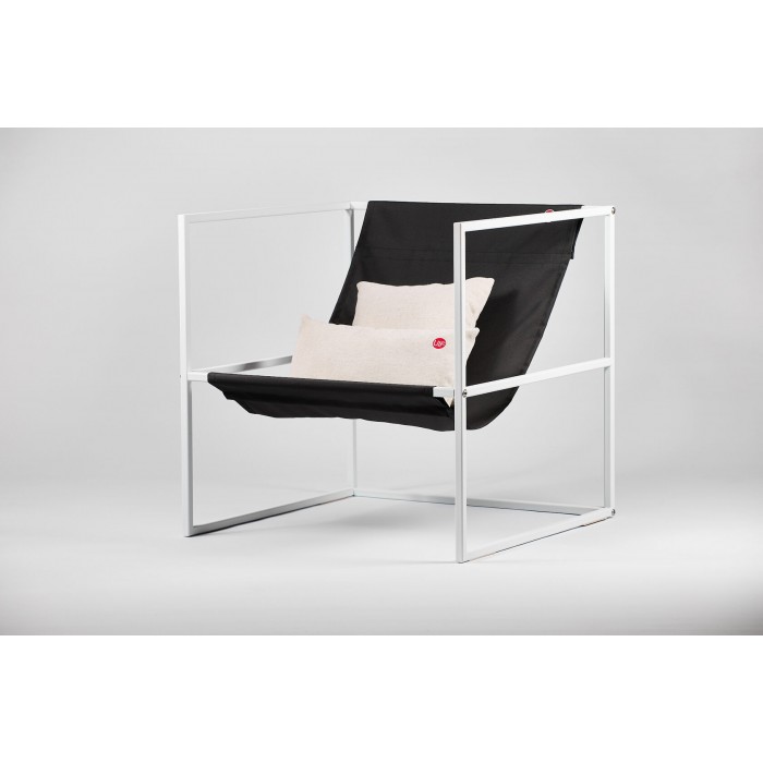 Комплекты 4+8 стулья с подушками Up!Flame TESS Outdoor Chair white / anthracite textile