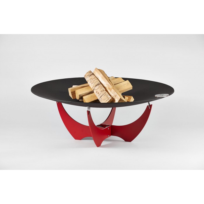Чаша для костра UP!FLAME Premier Steel Cup 850 Premier black/red