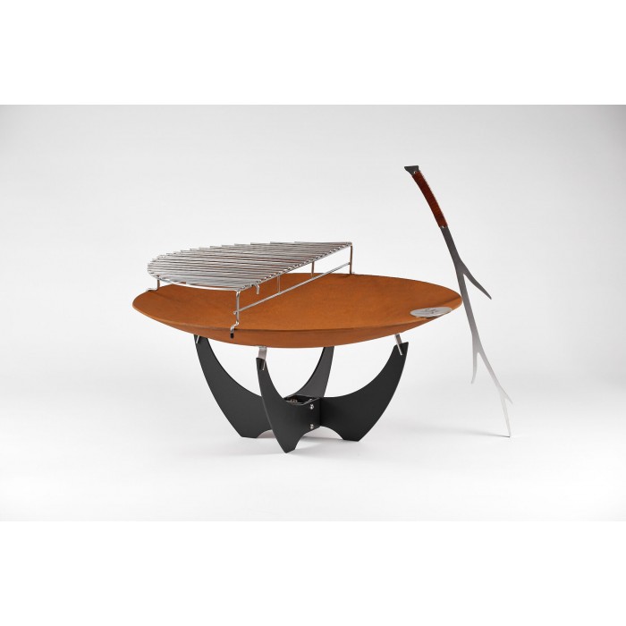 Чаша для костра UP!FLAME Premier Steel Cup 650 Premier oxi/black
