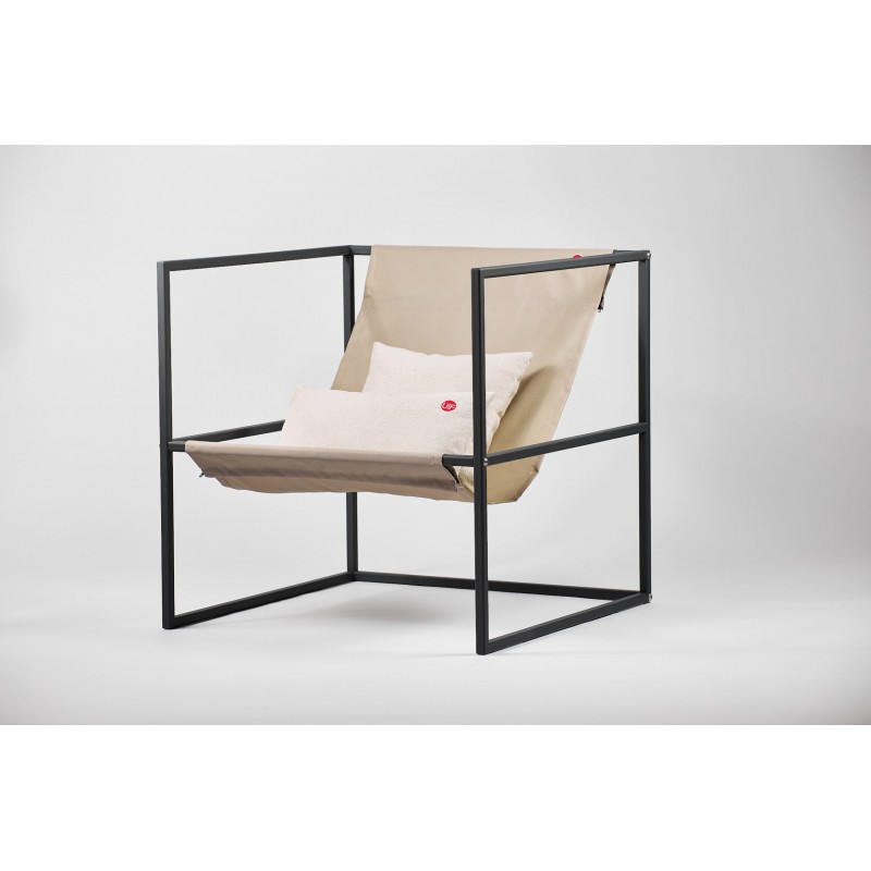 Кресло Up!Flame Tess Outdoor Chair grey/beige textile