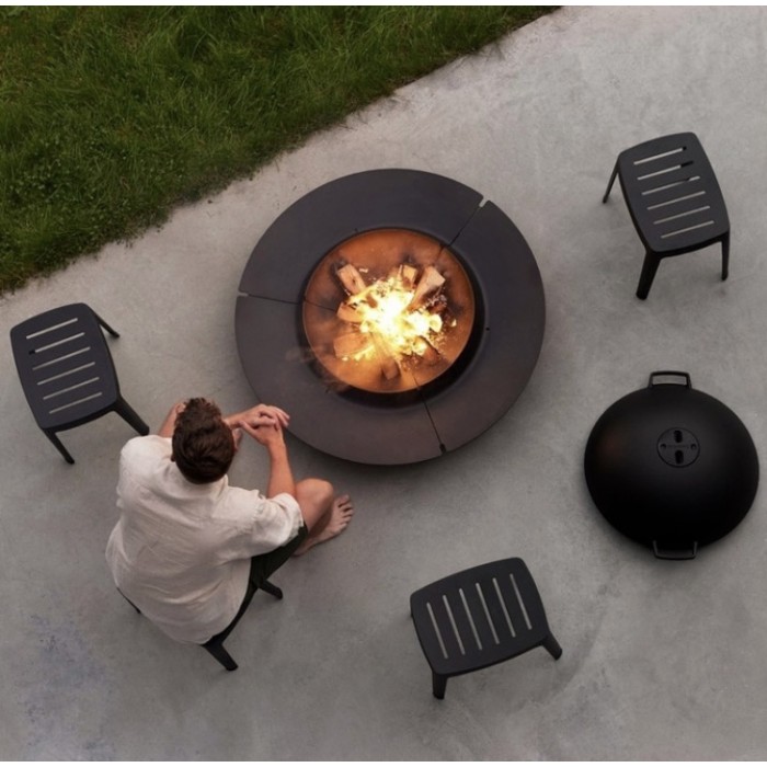 Чаша для костра UP!FLAME Uniq Steel Cup 850 Uniq black