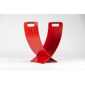 Дровница UP!FLAME Outdoor Firewood Holder FS red