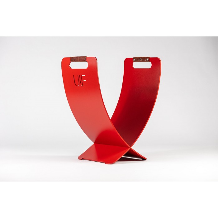 Дровница UP!FLAME Outdoor Firewood Holder FS red
