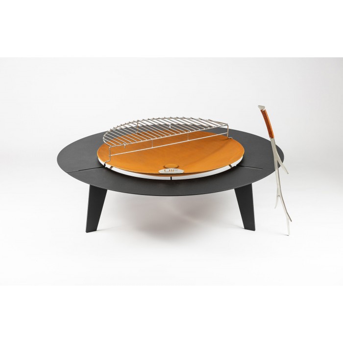Комплект 6в1 с чашей для костра Up!Flame STEEL CUP 1000 UNIQ black