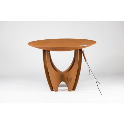 Комплект 6в1 с чашей для костра Up!Flame STEEL CUP 850 HIGH HEAVY oxi