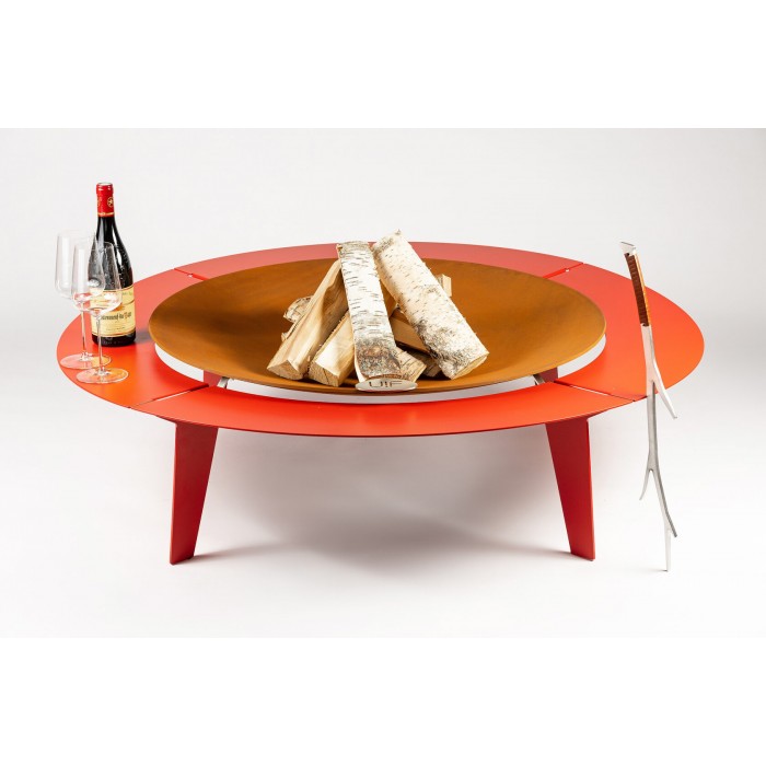 Чаша для костра UP!FLAME Uniq Steel Cup 1200 Uniq red