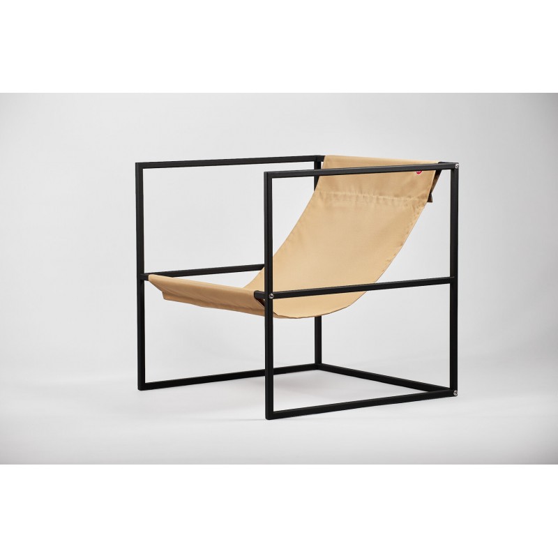 Комплекты 4+8 стулья с подушками Up!Flame TESS Outdoor Chair black /taupe textile