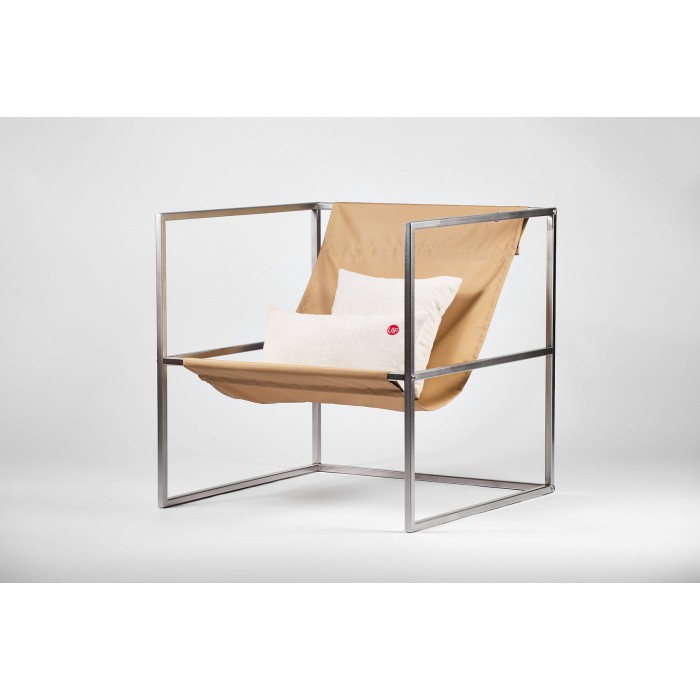 Кресло Up!Flame Tess Outdoor Chair stainless/taupe textile