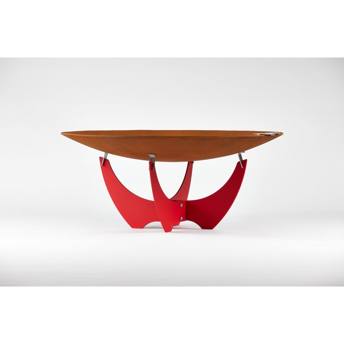 Чаша для костра UP!FLAME Premier Steel Cup 650 Premier oxi/red