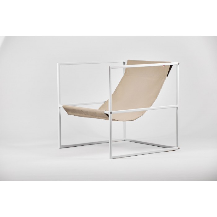 Кресло Up!Flame Tess Outdoor Chair white/beige textile