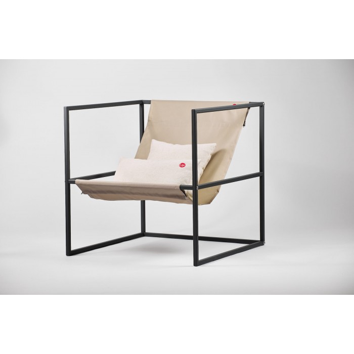 Комплекты 4+8 стулья с подушками Up!Flame TESS Outdoor Chair grey / olive beige textile