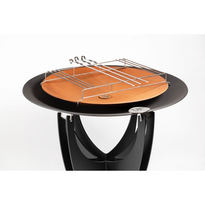 Комплект 7в1 с чашей для костра Up!Flame STEEL CUP 850 DOUBLE HIGH HEAVY