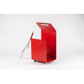 Дровница UP!FLAME Outdoor Firewood Holder FN red