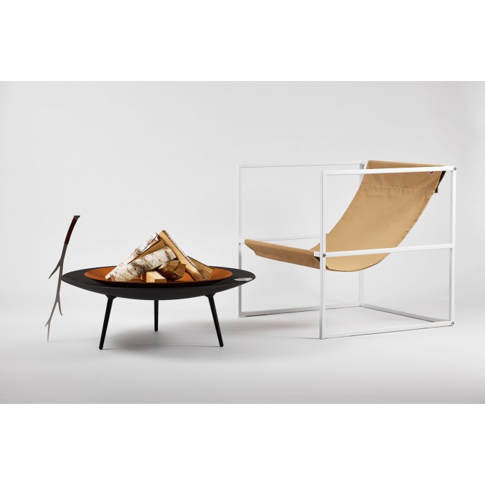 Кресло Up!Flame Tess Outdoor Chair white/taupe textile