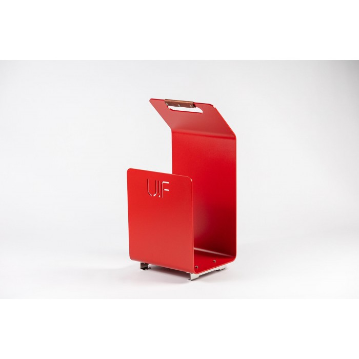 Дровница UP!FLAME Outdoor Firewood Holder FN red