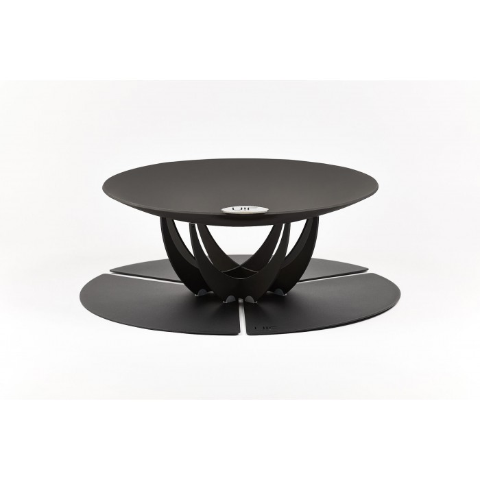 Основание для чаш UP!FLAME STEEL PLATE 950 black