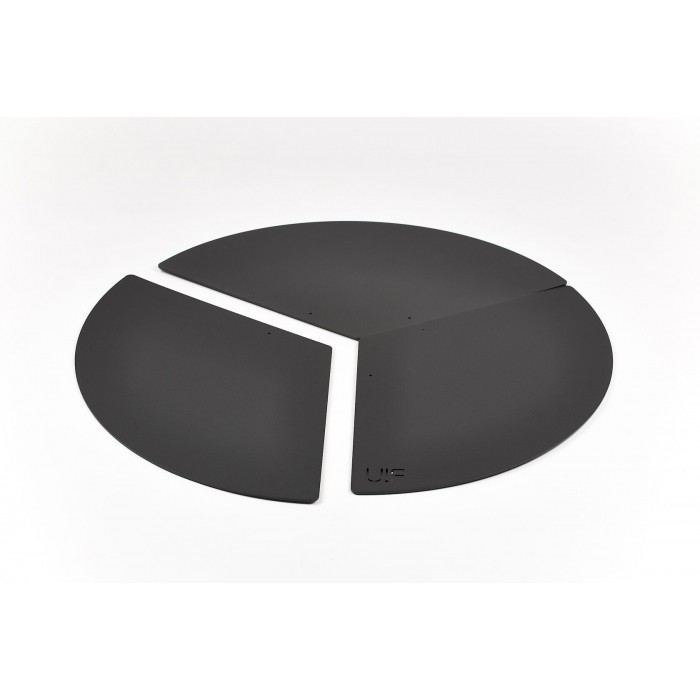 Основание для чаш UP!FLAME STEEL PLATE 950 black