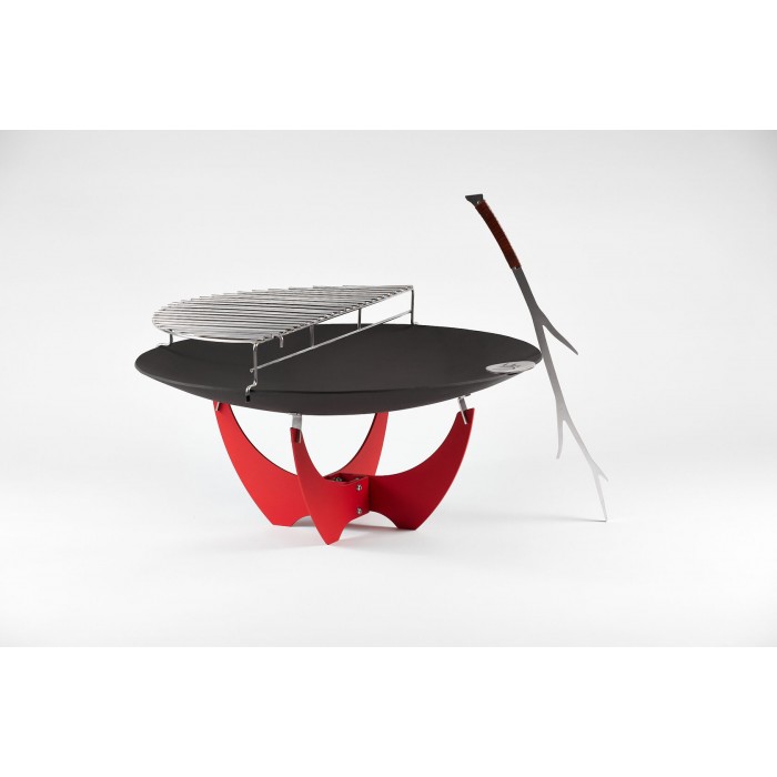 Комплект 5в1 с чашей для костра Up!Flame STEEL CUP 650 PREMIER black/red