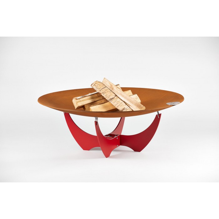 Чаша для костра UP!FLAME Premier Steel Cup 850 Premier oxi/red