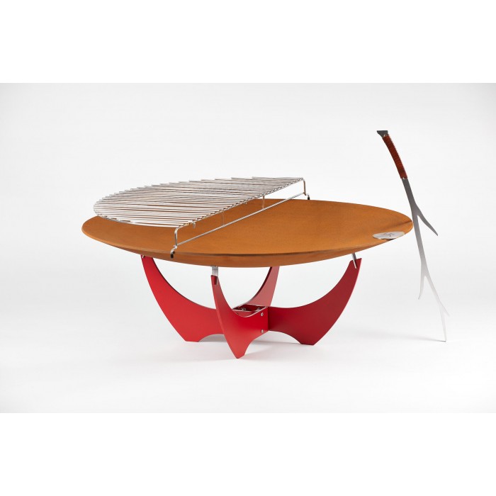 Чаша для костра UP!FLAME Premier Steel Cup 850 Premier oxi/red