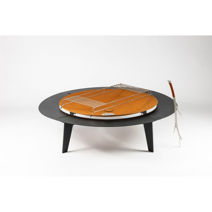 Комплект 7в1 с чашей для костра Up!Flame STEEL CUP 1200 UNIQ black