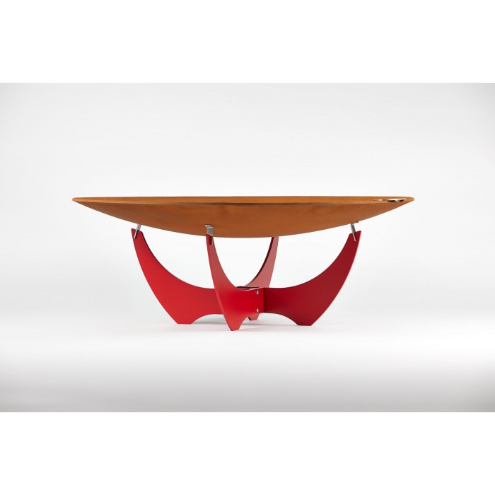 Чаша для костра UP!FLAME Premier Steel Cup 850 Premier oxi/red