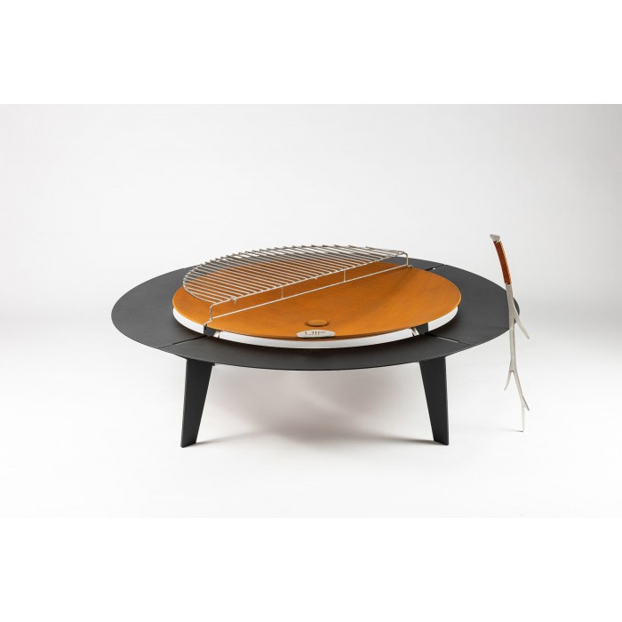 Комплект 7в1 с чашей для костра Up!Flame STEEL CUP 1200 UNIQ black