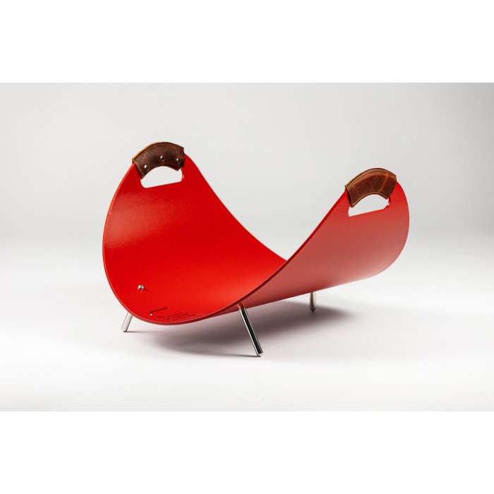 Дровница UP!FLAME Outdoor Firewood Holder FL red