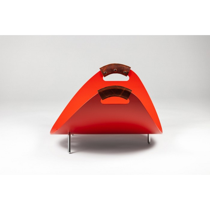 Дровница UP!FLAME Outdoor Firewood Holder FL red