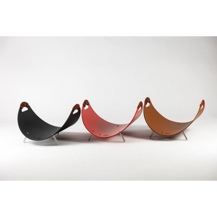 Дровница UP!FLAME Outdoor Firewood Holder FL red