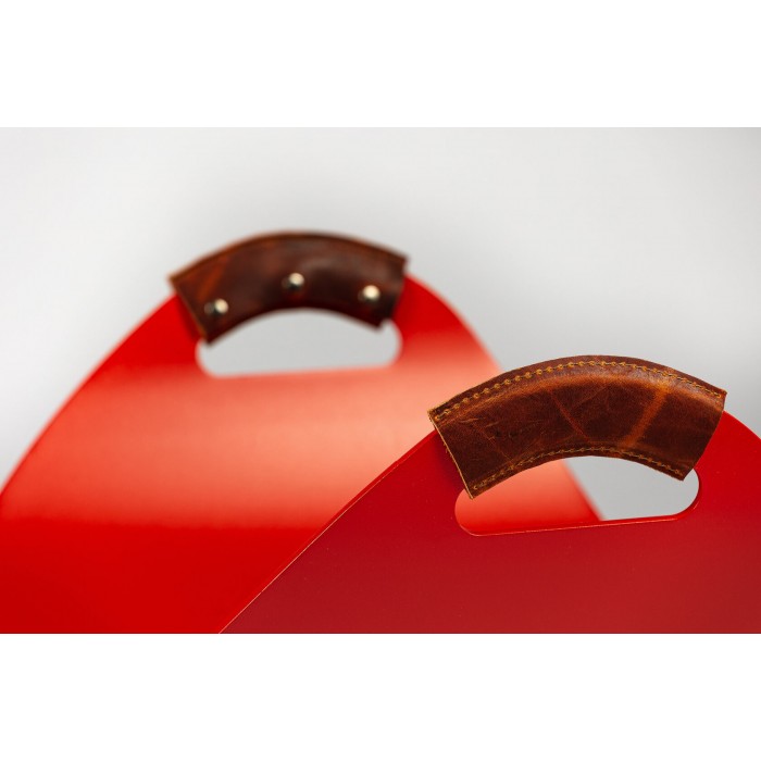 Дровница UP!FLAME Outdoor Firewood Holder FL red