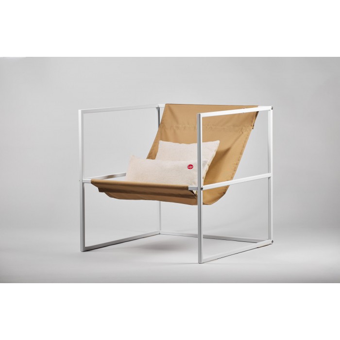 Комплекты 4+8 стулья с подушками Up!Flame TESS Outdoor Chair white / taupe textile