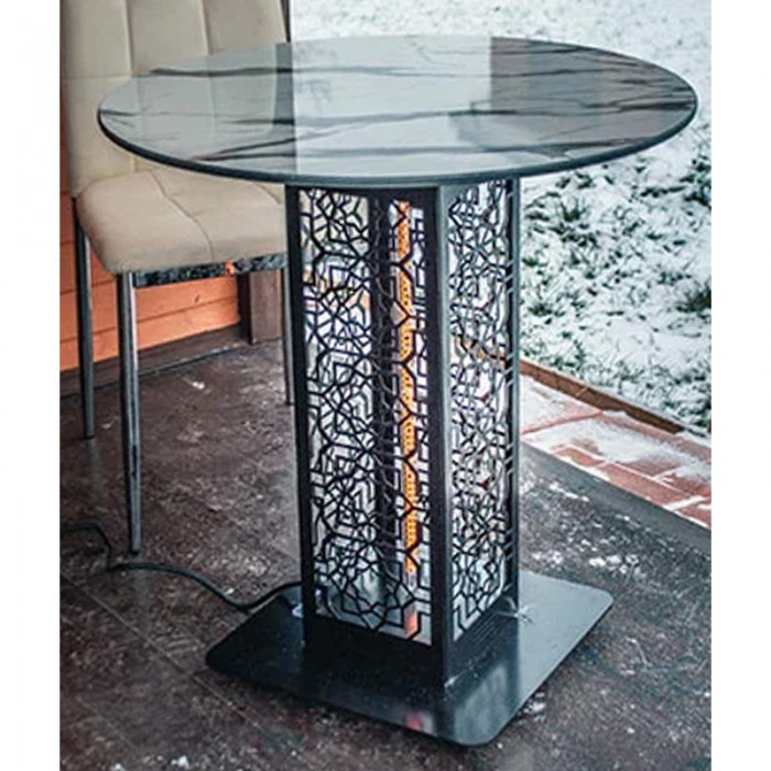 Стол с подогревом Hottable R1002 afyon marble