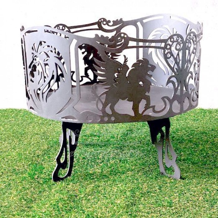 Костровая чаша IRONOVA "Лев" ⌀ 800 5мм