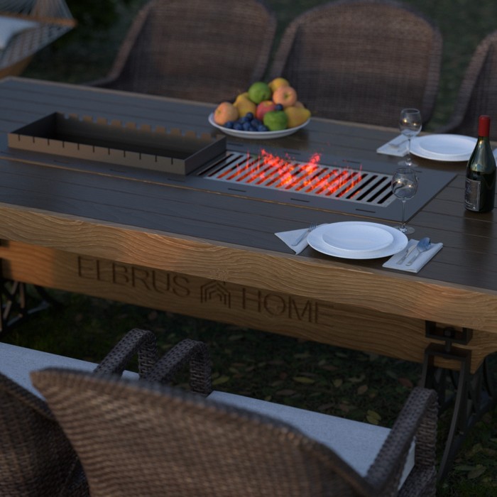 Гриль-стол «Кавказ» 2300мм