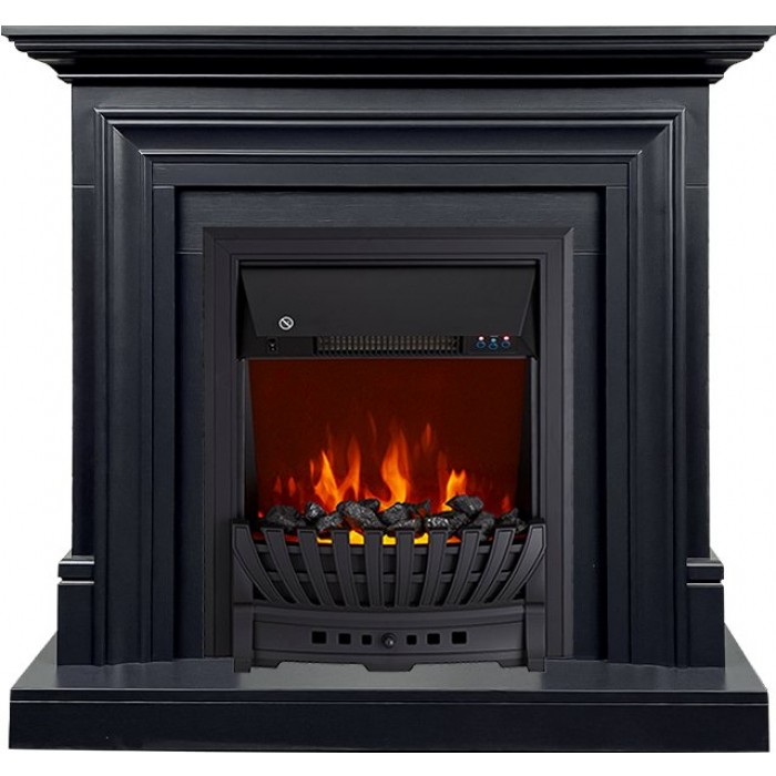 Каминокомплект Bradford - Серый графит с очагом Aspen Black