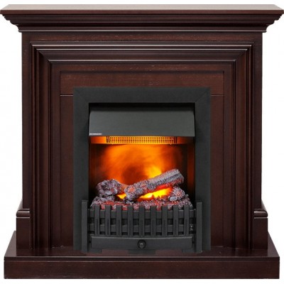 Каминокомплект Bradford - Темный дуб с очагом Danville Black FB2