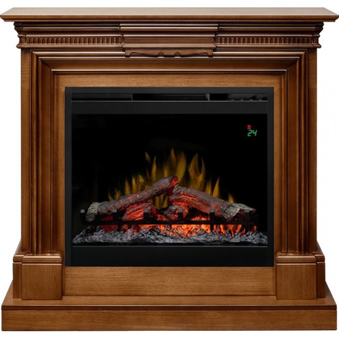 Каминокомплект Chelsea - Орех (Ширина 1150 см) с очагом Symphony 26'' DF2624L-INT