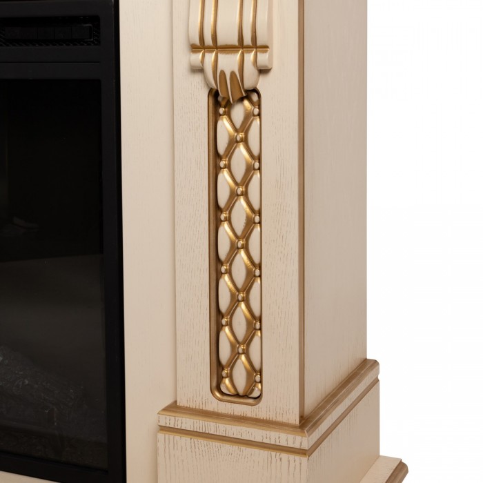 Электрокамин RealFlame Corsica Lux WT с Moonblaze LUX BR