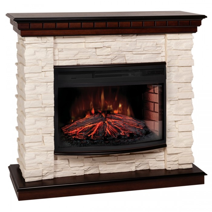 Электрокамин RealFlame Elford Corner 25 AO с FireField 25 SIR