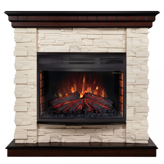 Электрокамин RealFlame Elford Corner 25 AO с FireField 25 SIR