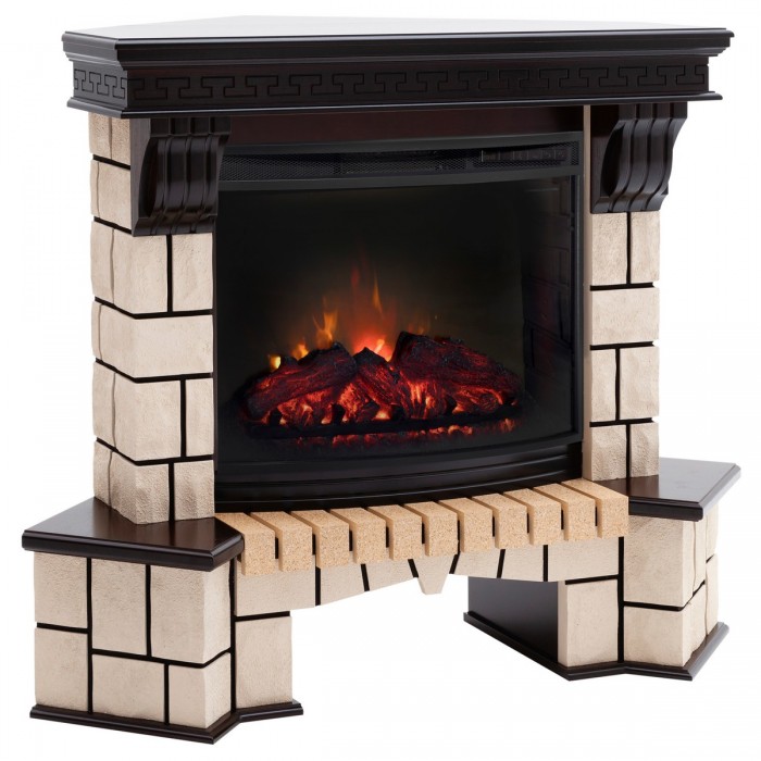 Электрокамин RealFlame Stone New 25 AO с Evrika 25,5
