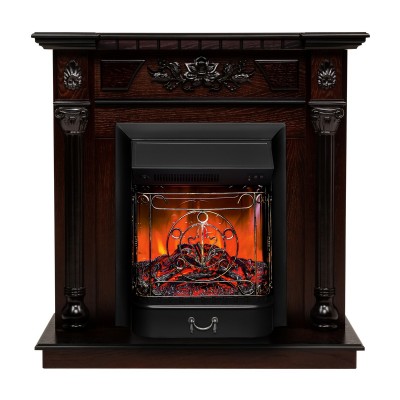 Электрокамин Dacota AO с очагом Majestic Lux Black